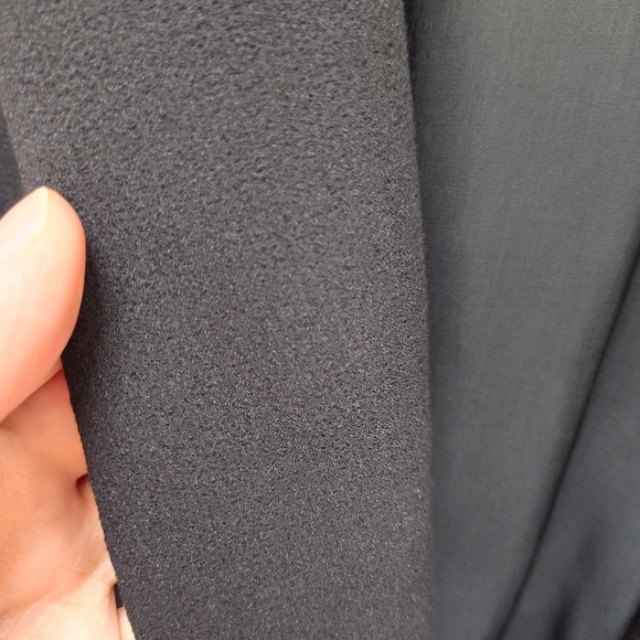 Samoon black vest sleeveless open US 22 plus size 52 business office career job - Picture 5 of 10